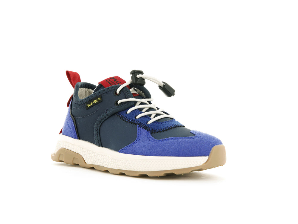 Palladium AX-EON TROOP SUPPLY Kids' Sneakers Indigo | Canada-1284