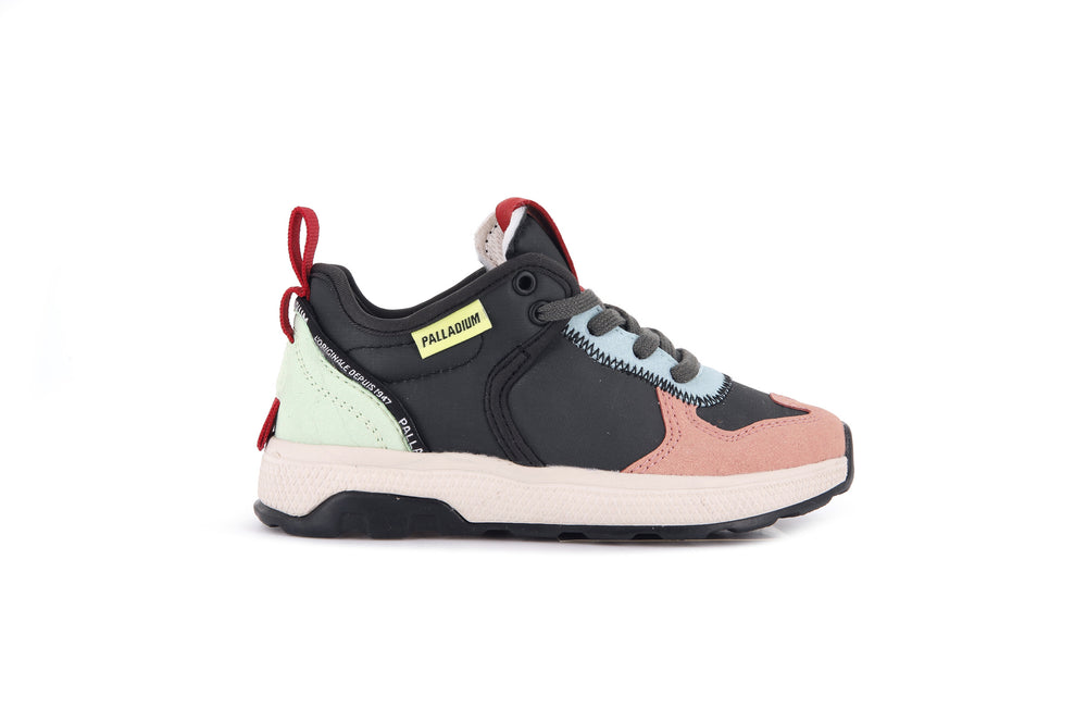 Palladium AX-EON TROOP SUPPLY Kids\' Sneakers Black | Canada-2561