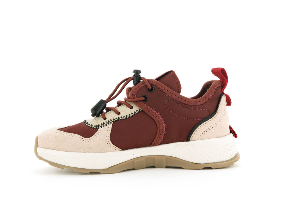 Palladium AX-EON TROOP SUPPLY Kids' Sneakers Red | Canada-7328