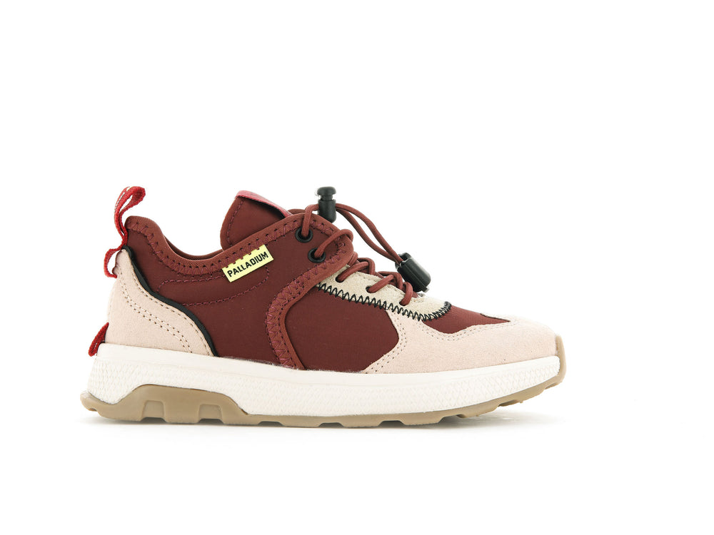 Palladium AX-EON TROOP SUPPLY Kids\' Sneakers Red | Canada-7328