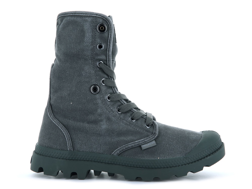 Palladium BAGGY Men's Boots Black | Canada-5821