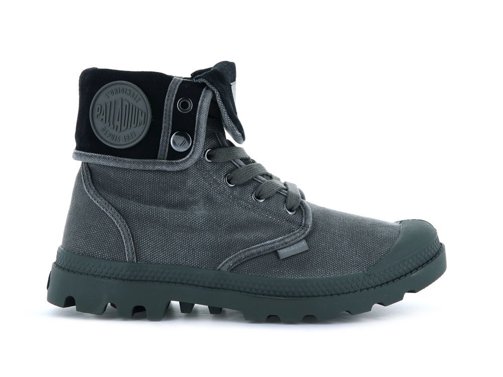 Palladium BAGGY Men\'s Boots Black | Canada-5821