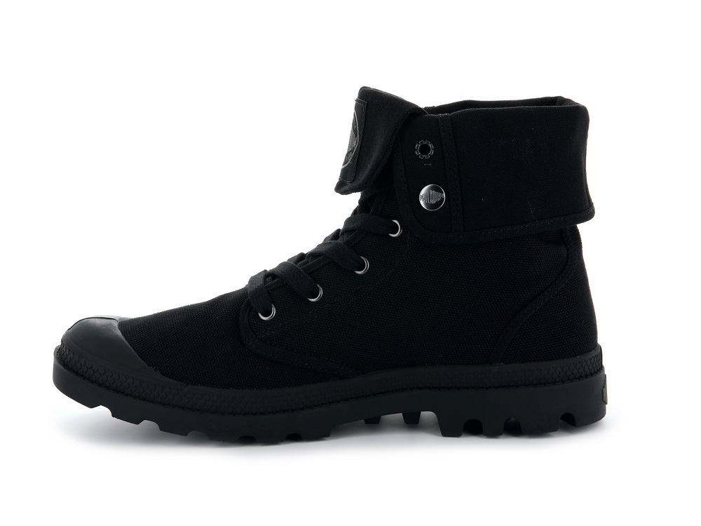 Palladium BAGGY Men's Boots Black | Canada-7962