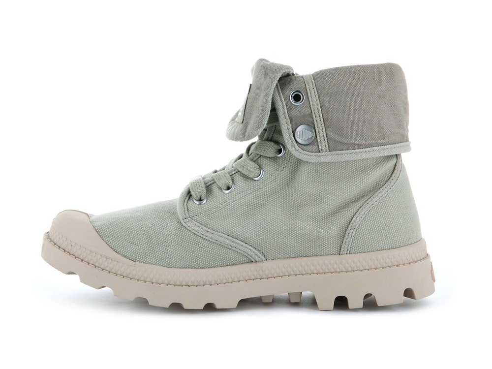 Palladium BAGGY Men's Boots Eucalyptus | Canada-4830