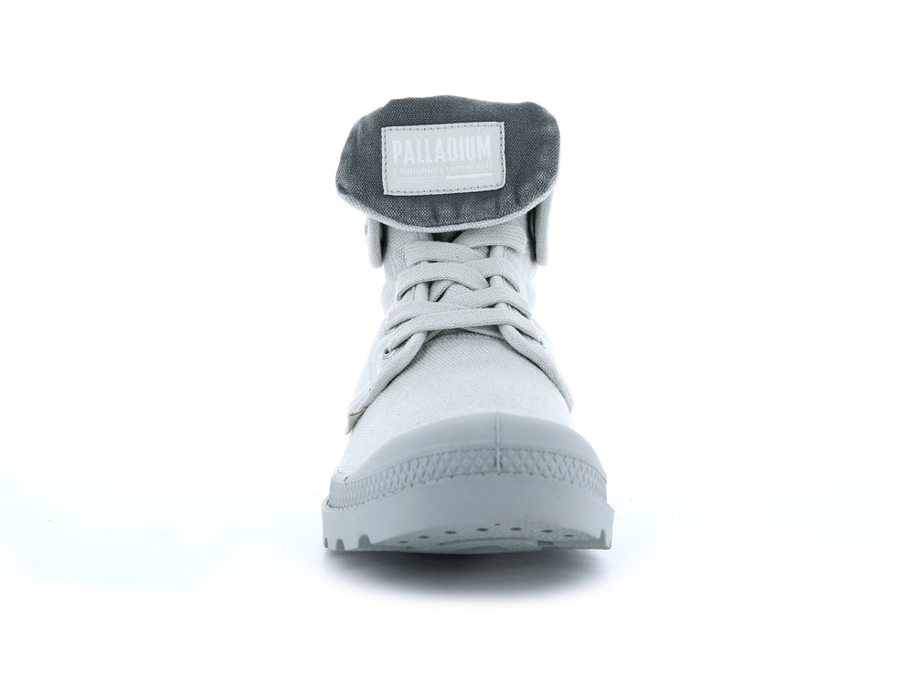 Palladium BAGGY Men's Boots Vapor/Metal | Canada-4318