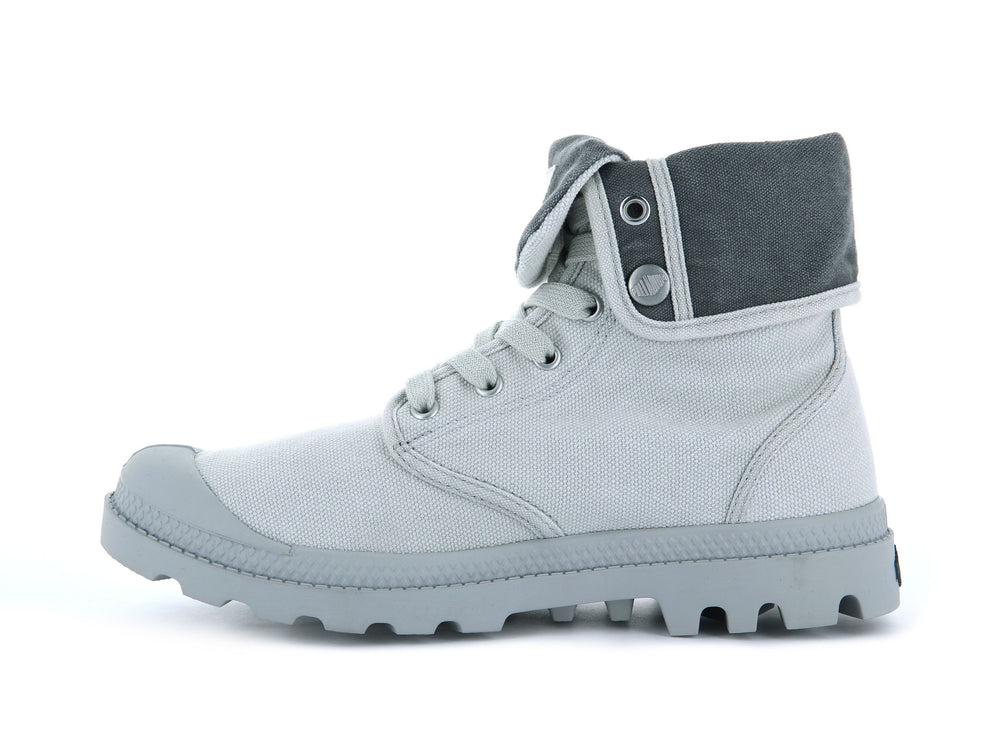 Palladium BAGGY Men's Boots Vapor/Metal | Canada-4318