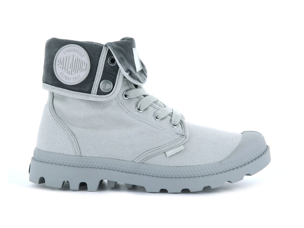 Palladium BAGGY Men\'s Boots Vapor/Metal | Canada-4318