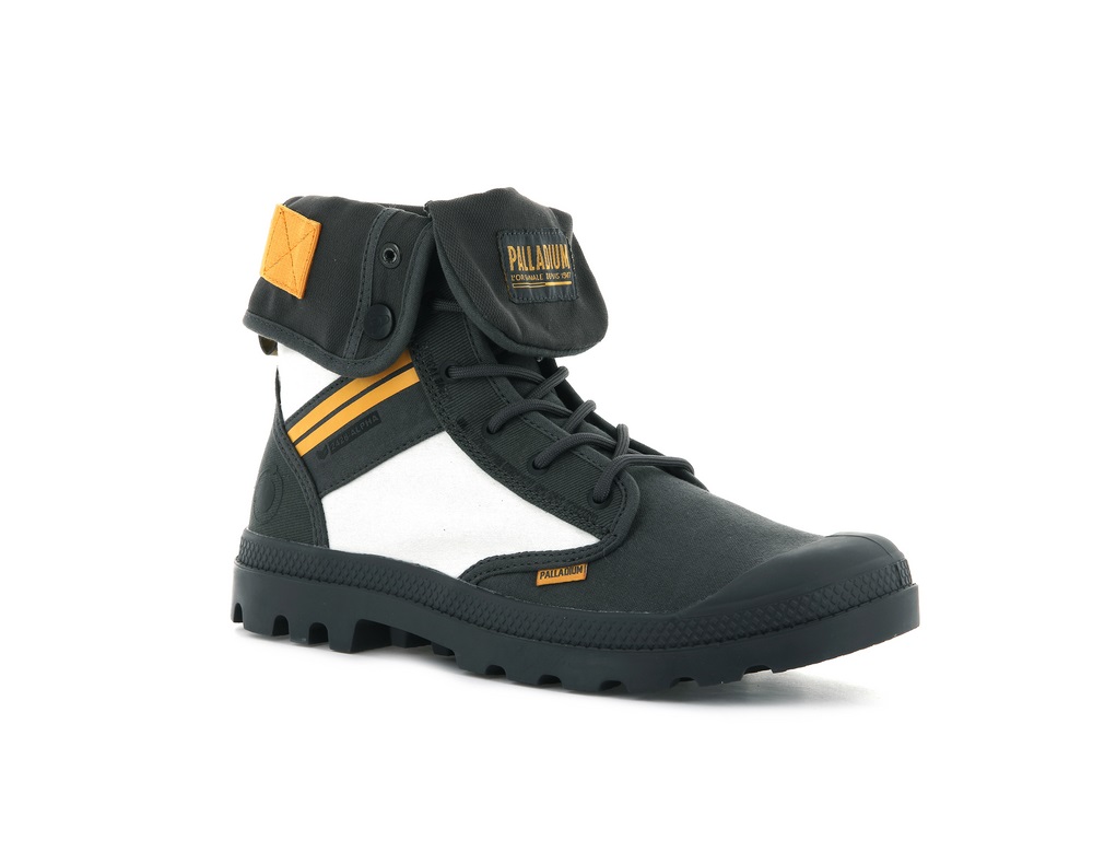 Palladium BAGGY TAIKO Men's Boots Grey | Canada-7851