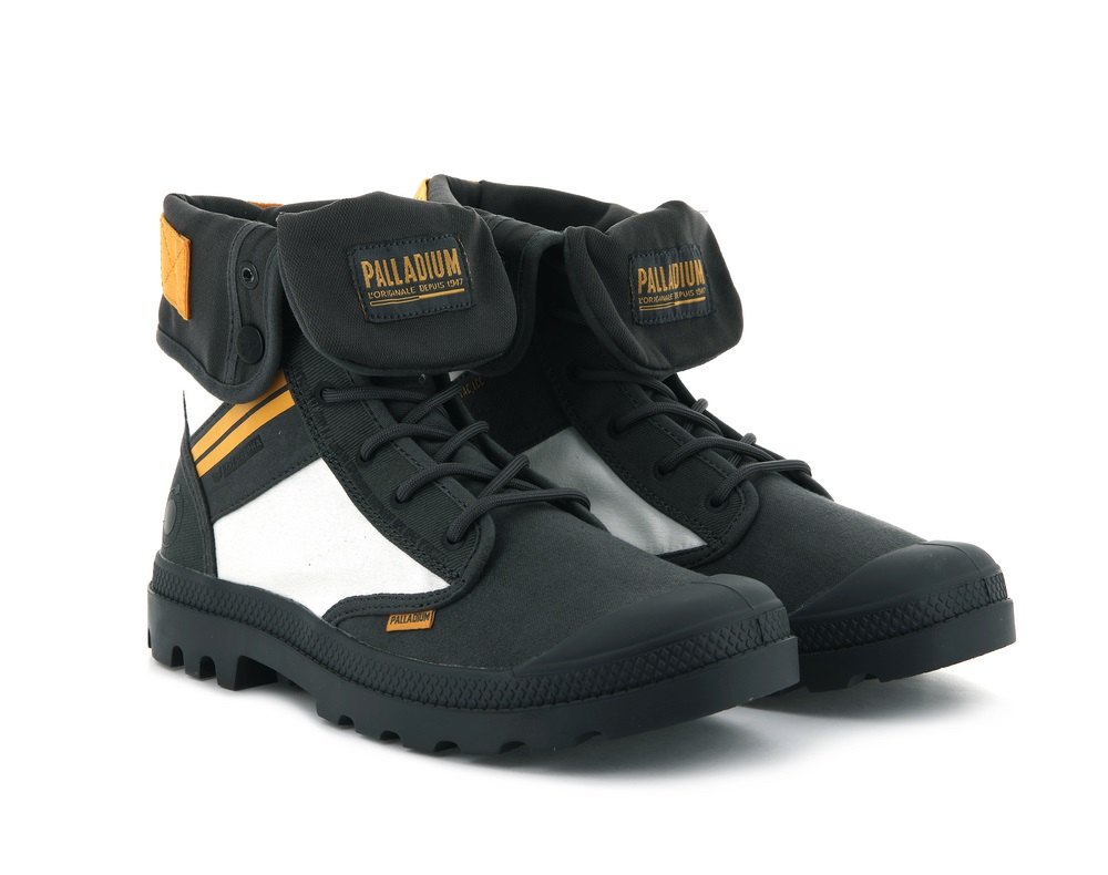 Palladium BAGGY TAIKO Men's Boots Grey | Canada-7851