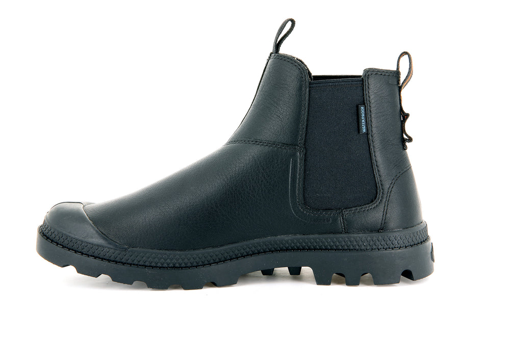 Palladium CHELSEA L WP+ Men's Chelsea Boots Black | Canada-1968