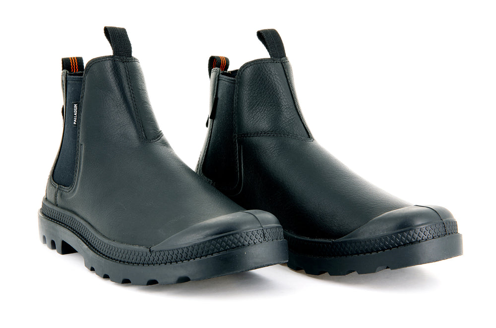 Palladium CHELSEA L WP+ Men's Chelsea Boots Black | Canada-1968