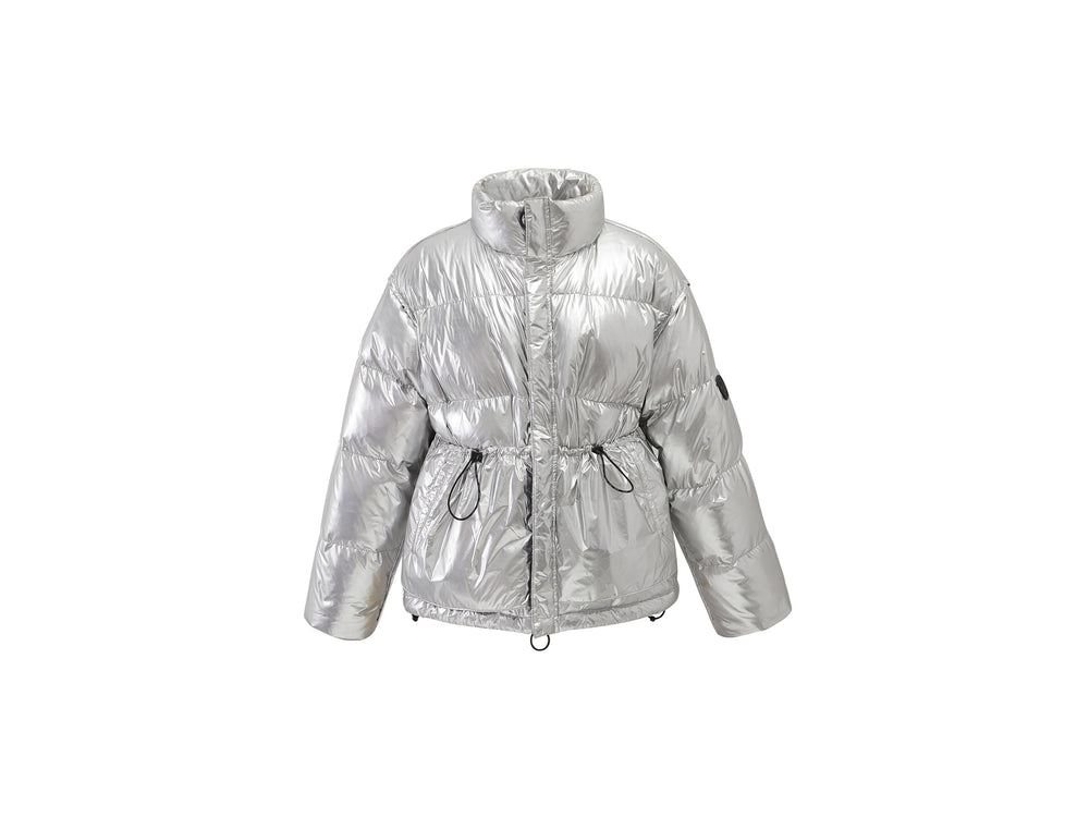 Palladium DOWN JACKET Women\'s Jackets Silver | Canada-4632