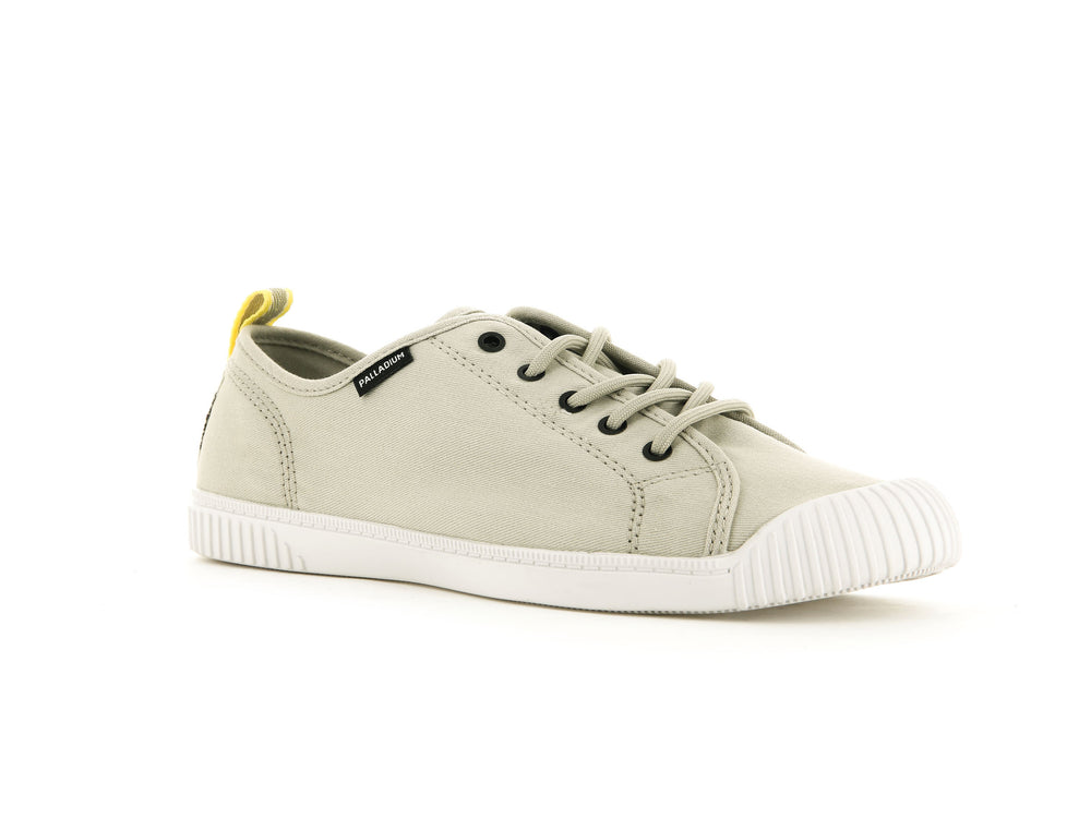 Palladium EASY LACE CANVAS Women's Low Top Shoes Dune | Canada-4620
