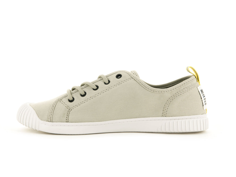 Palladium EASY LACE CANVAS Women's Low Top Shoes Dune | Canada-4620