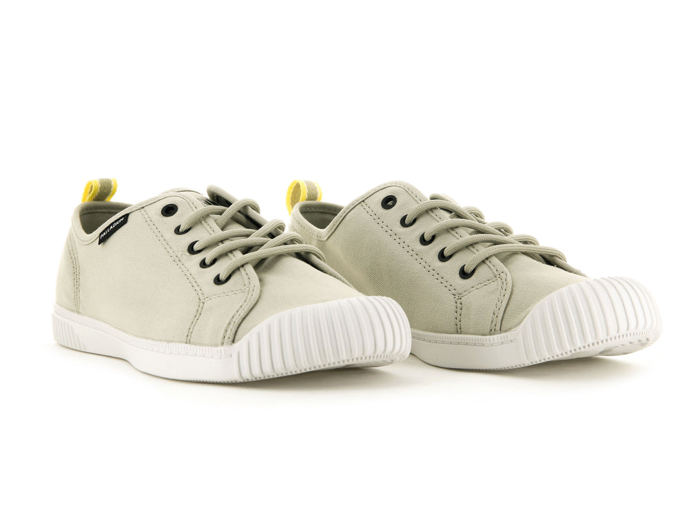 Palladium EASY LACE CANVAS Women's Low Top Shoes Dune | Canada-4620