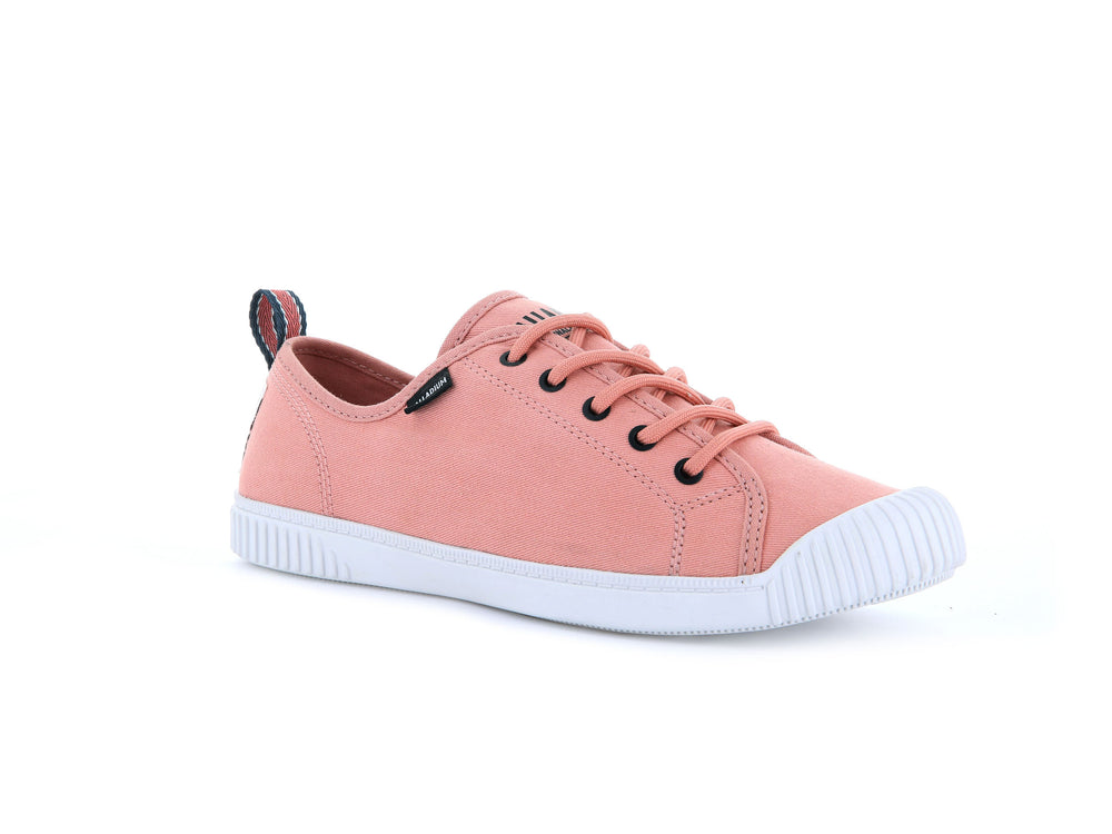 Palladium EASY LACE CANVAS Women's Sneakers Muted Clay | Canada-4932