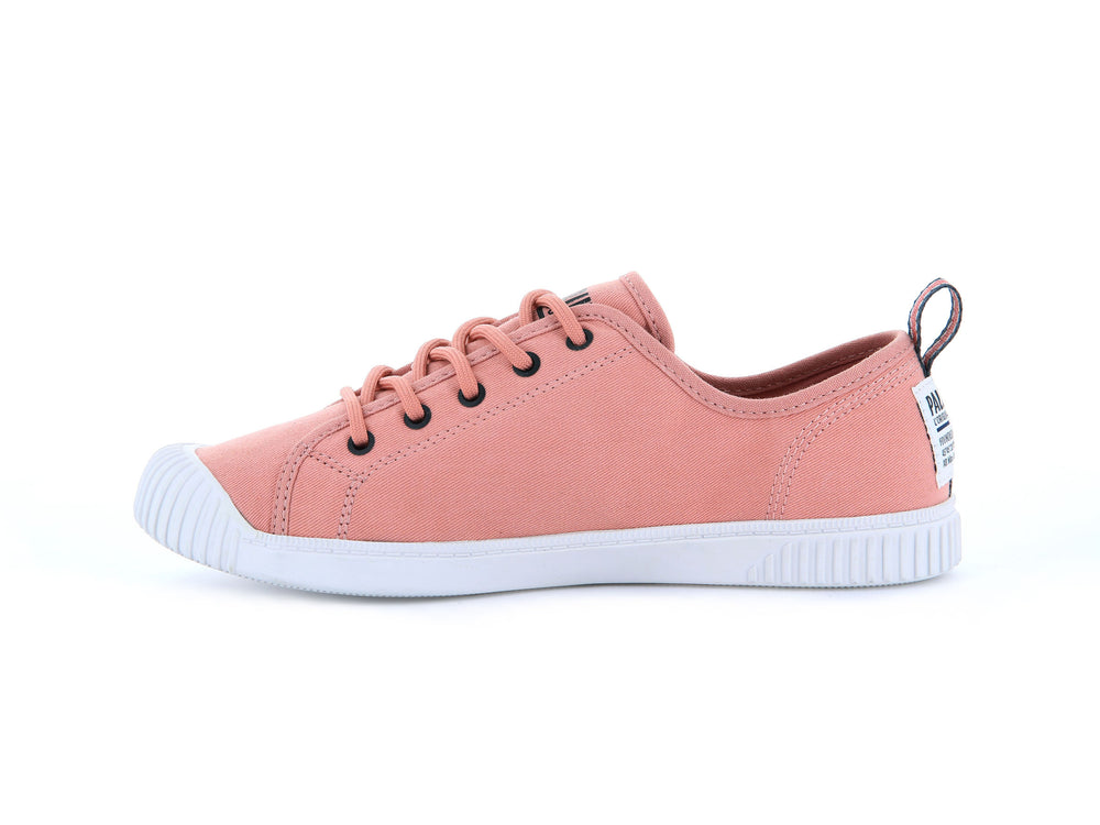 Palladium EASY LACE CANVAS Women's Sneakers Muted Clay | Canada-4932