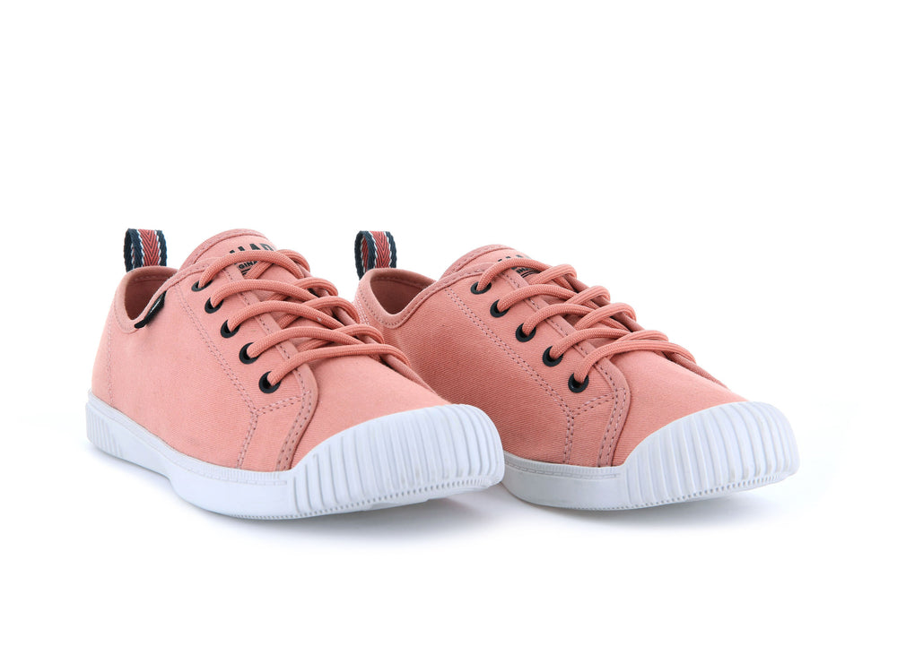 Palladium EASY LACE CANVAS Women's Sneakers Muted Clay | Canada-4932