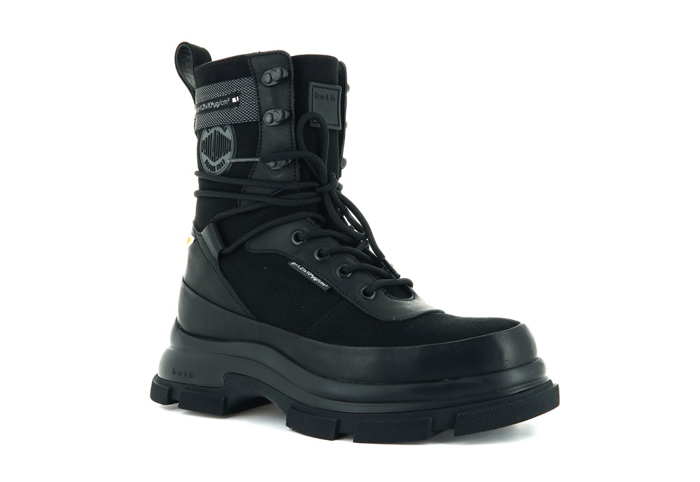 Palladium GAO EVA HIGH BOOT Men's High Top Sneakers Black | Canada-1684