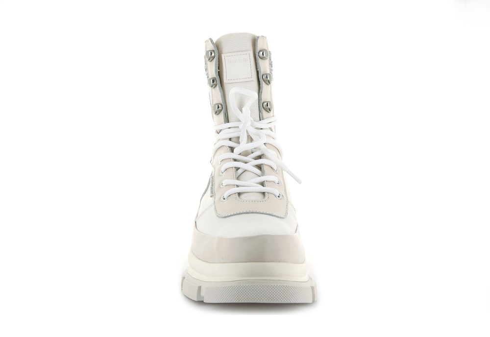 Palladium GAO EVA HIGH BOOT Men's High Top Sneakers White | Canada-2419