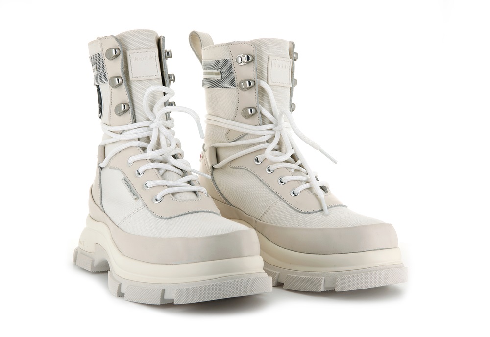 Palladium GAO EVA HIGH BOOT Men's High Top Sneakers White | Canada-2419