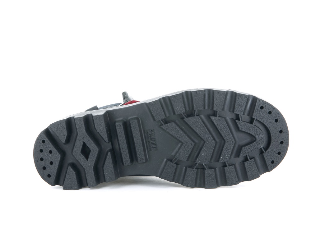 Palladium LEGION HIKER Women's High Top Sneakers Black | Canada-7984