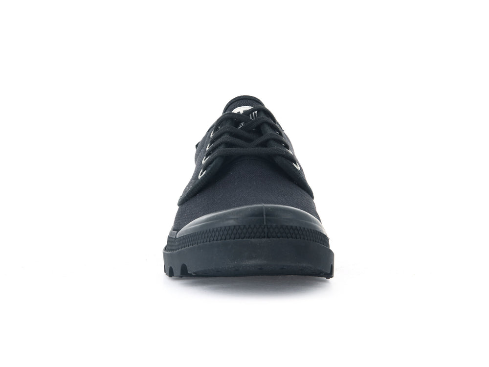 Palladium MENS PALLABROUSSE OXFORD Men's Low Top Shoes Black | Canada-5693