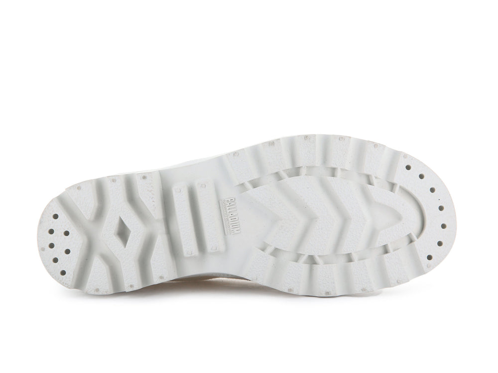 Palladium MENS PALLABROUSSE OXFORD Men's Low Top Shoes White | Canada-7846