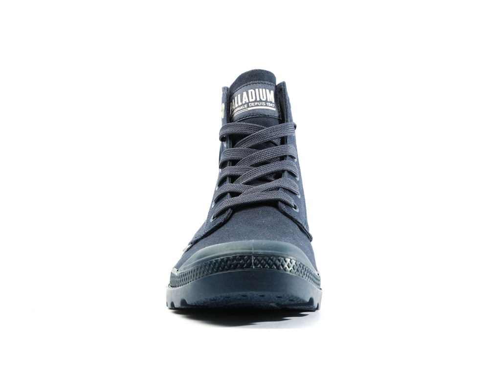 Palladium MONO CHROME Men's High Top Sneakers Indigo | Canada-0926