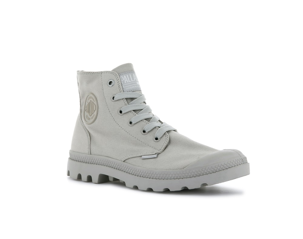 Palladium MONO CHROME Men's High Top Sneakers Rainy Day | Canada-2865