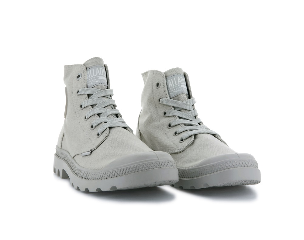 Palladium MONO CHROME Men's High Top Sneakers Rainy Day | Canada-2865