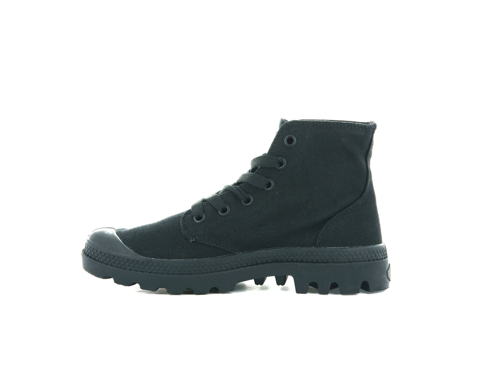 Palladium MONO CHROME Men's High Top Sneakers Black | Canada-6294