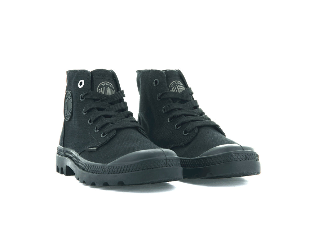 Palladium MONO CHROME Men's High Top Sneakers Black | Canada-6294