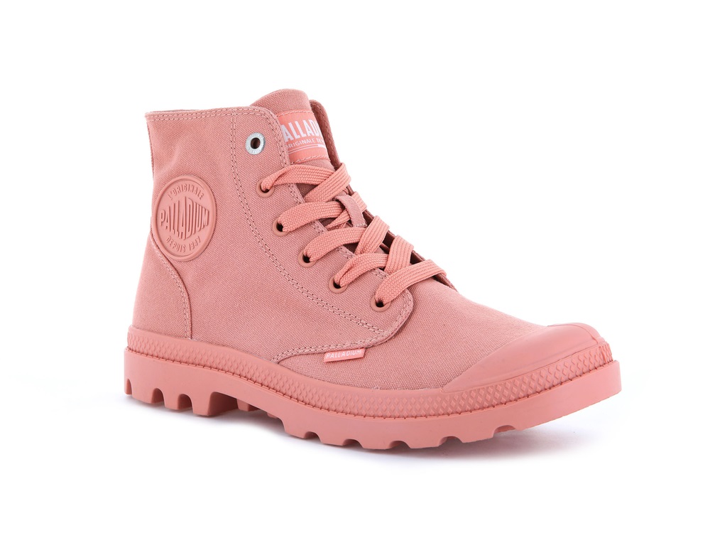 Palladium MONO CHROME Women's High Top Sneakers Muted Clay | Canada-2576