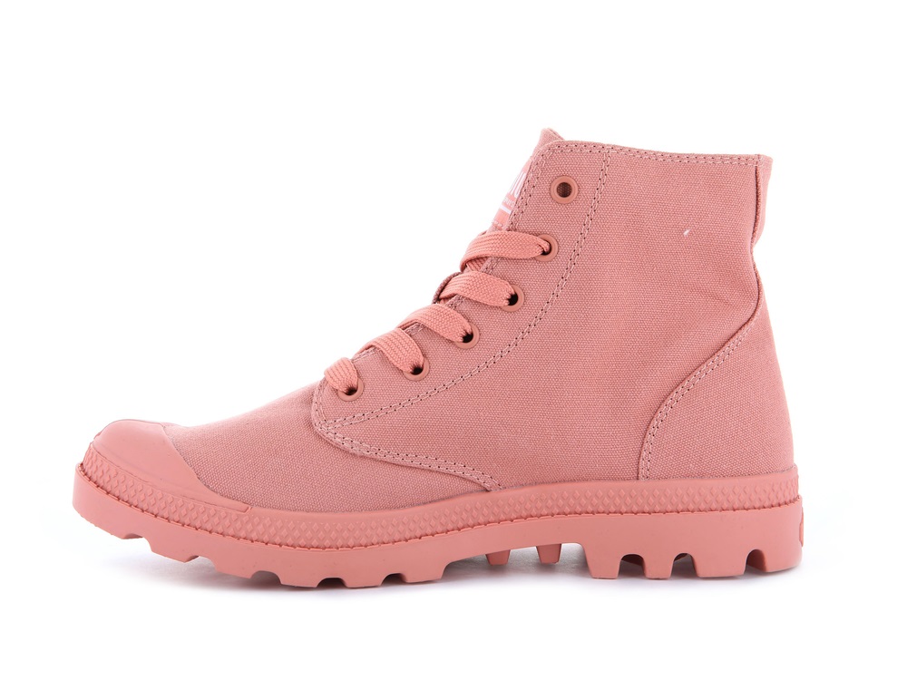 Palladium MONO CHROME Women's High Top Sneakers Muted Clay | Canada-2576