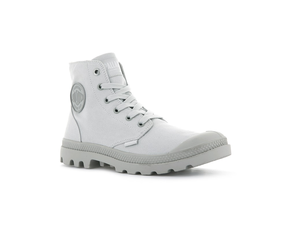 Palladium MONO CHROME Women's High Top Sneakers Moonstruck | Canada-4125