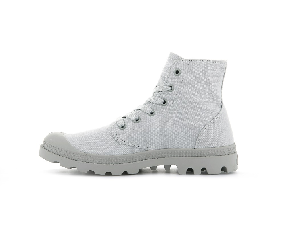 Palladium MONO CHROME Women's High Top Sneakers Moonstruck | Canada-4125