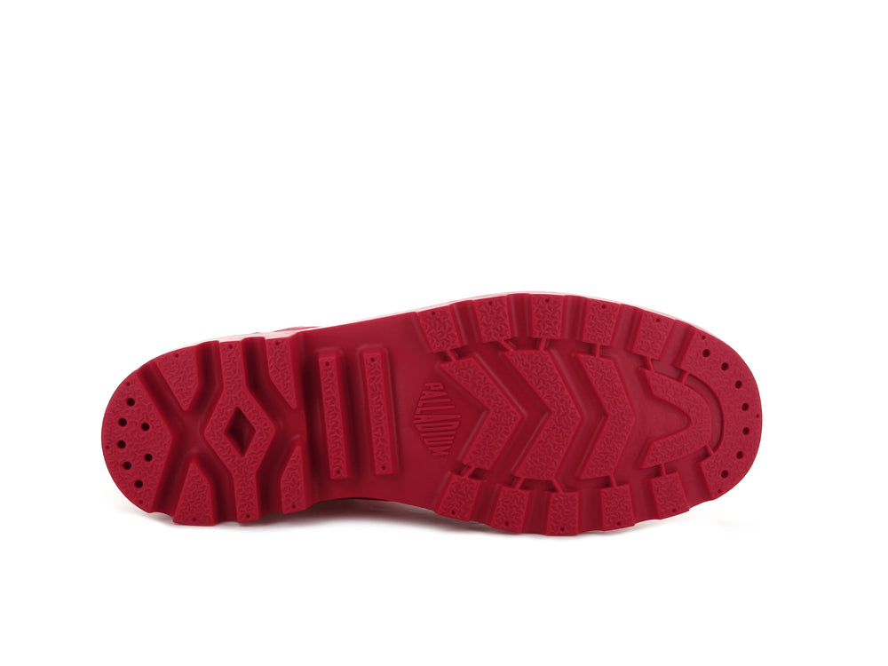 Palladium MONO CHROME Women's High Top Sneakers Red | Canada-7524