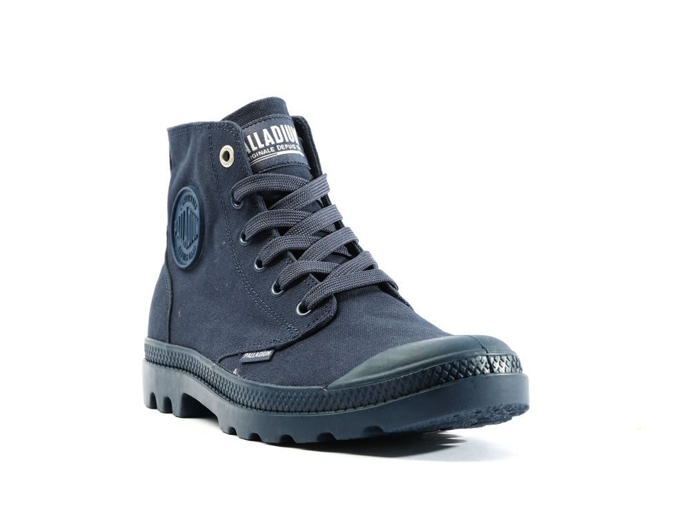 Palladium MONO CHROME Women's High Top Sneakers Indigo | Canada-8354