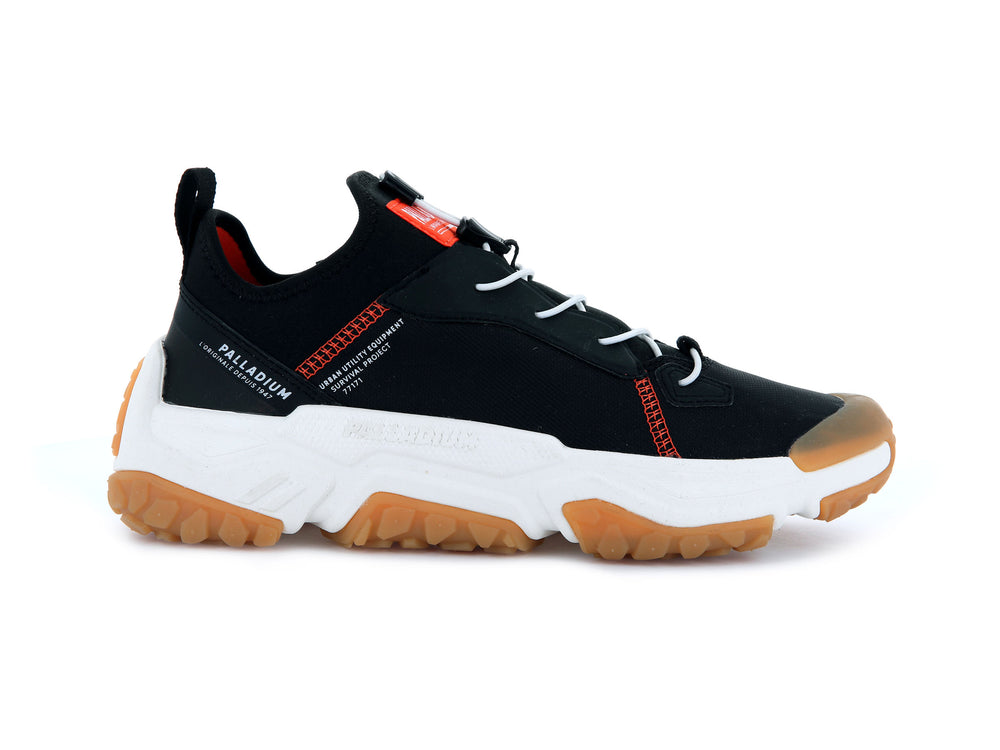 Palladium OFF-GRID LO NYL Women\'s Sneakers Black | Canada-6129