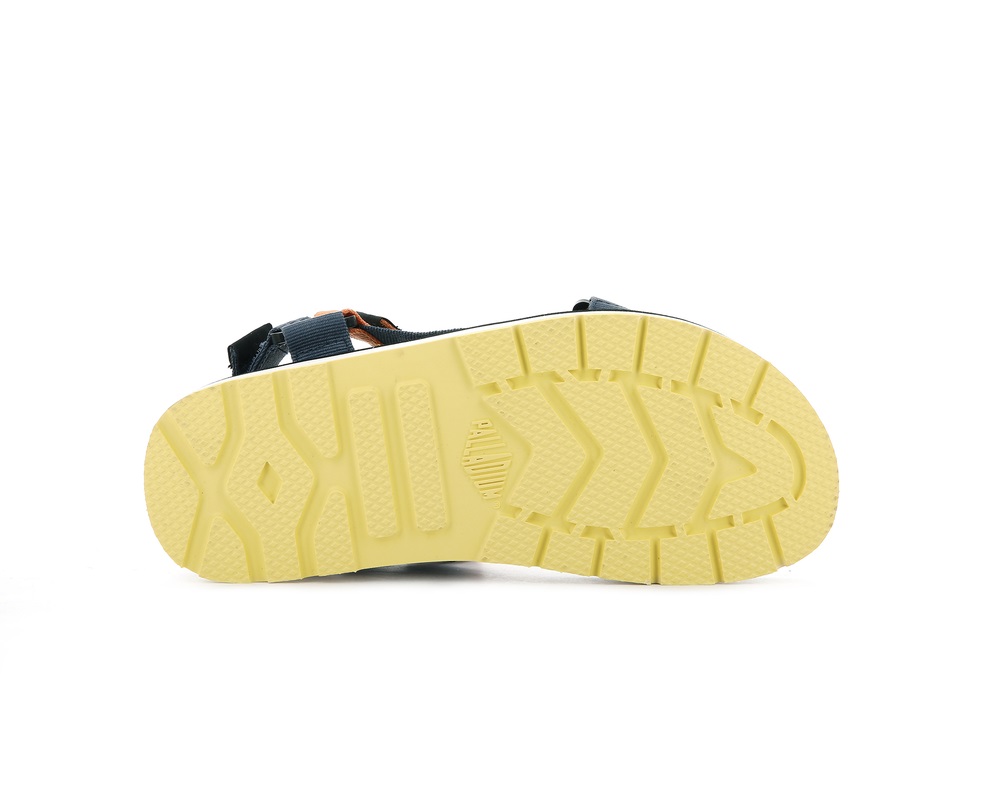 Palladium OUTDOORSY URBANITY Men's Low Top Shoes Blue | Canada-1379