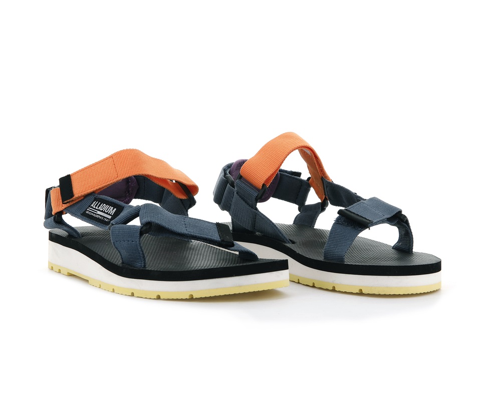 Palladium OUTDOORSY URBANITY Men's Low Top Shoes Blue | Canada-1379