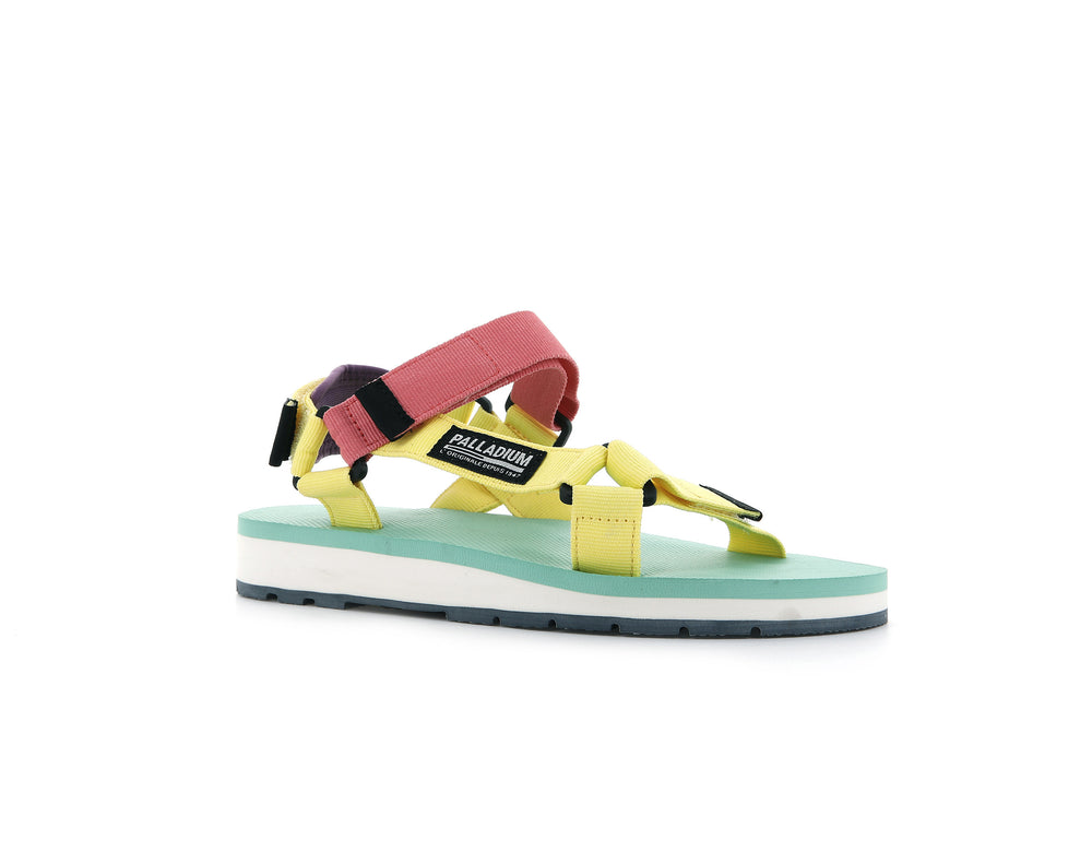 Palladium OUTDOORSY URBANITY Men's Low Top Shoes Gold | Canada-9045
