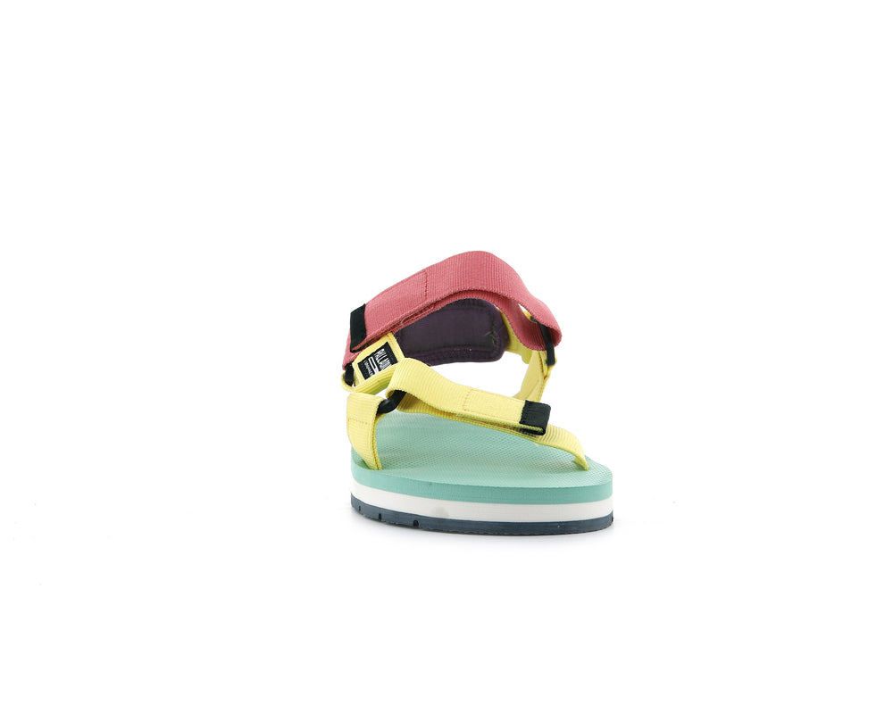 Palladium OUTDOORSY URBANITY Men's Low Top Shoes Gold | Canada-9045