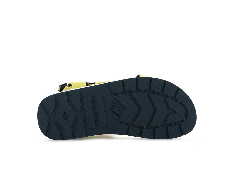 Palladium OUTDOORSY URBANITY Men's Low Top Shoes Gold | Canada-9045