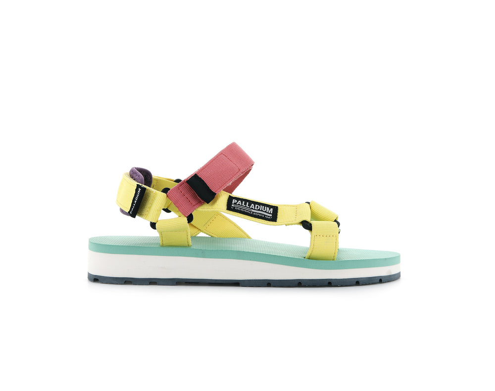 Palladium OUTDOORSY URBANITY Men\'s Sandals Gold | Canada-1932