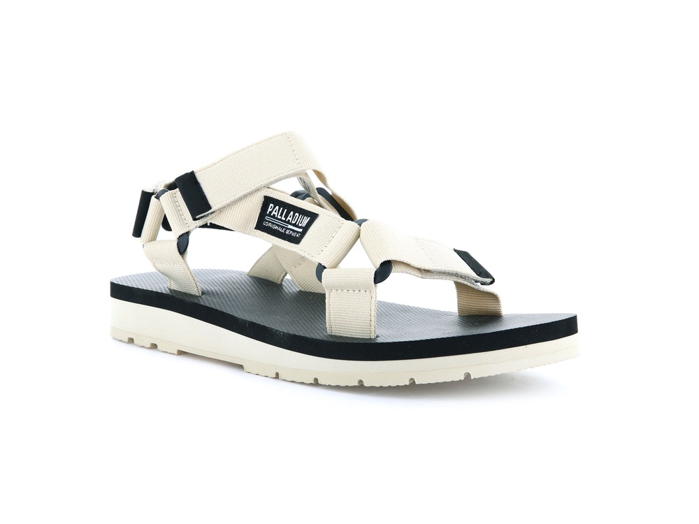 Palladium OUTDOORSY URBANITY Men's Sandals Angora | Canada-3174