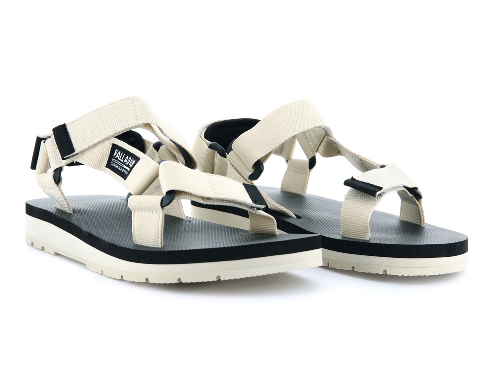 Palladium OUTDOORSY URBANITY Men's Sandals Angora | Canada-3174