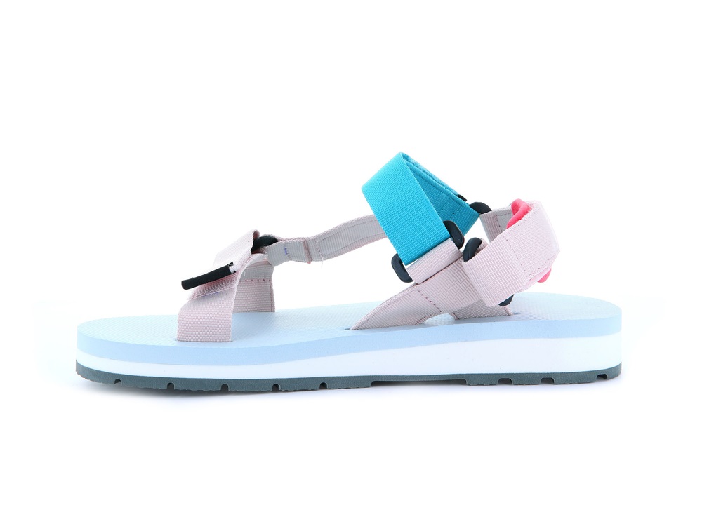 Palladium OUTDOORSY URBANITY Men's Sandals Light Turquoise | Canada-4638