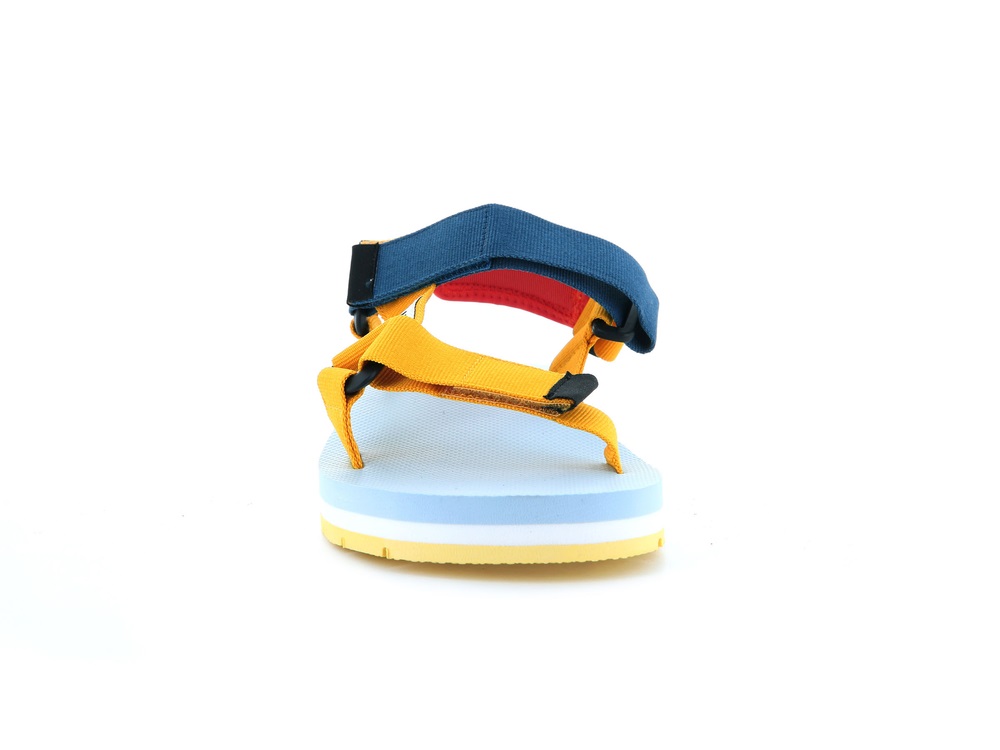 Palladium OUTDOORSY URBANITY Men's Sandals Mustard | Canada-6391